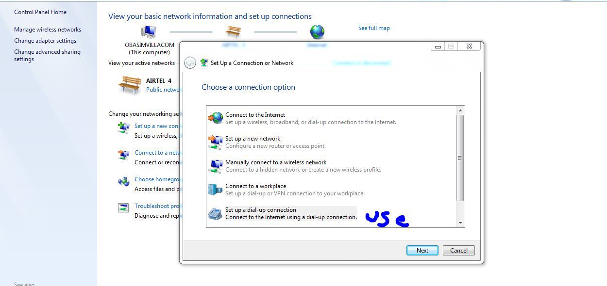 Use android phone as modem