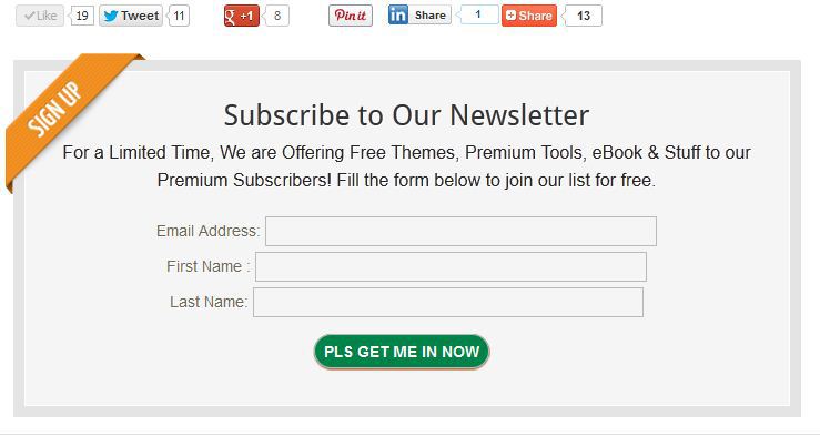 configure mailchimp subscription, opt-in form to display below post content, before comments in wordpress