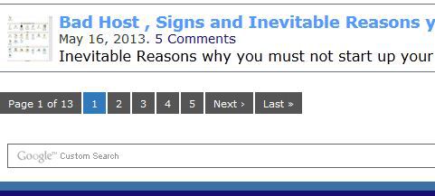 add pagination to mobilepress without wp-pagenavi plugin