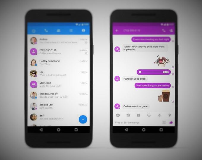 Facebook SMS Feature