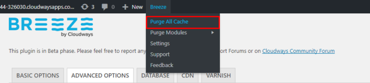 breeze config
