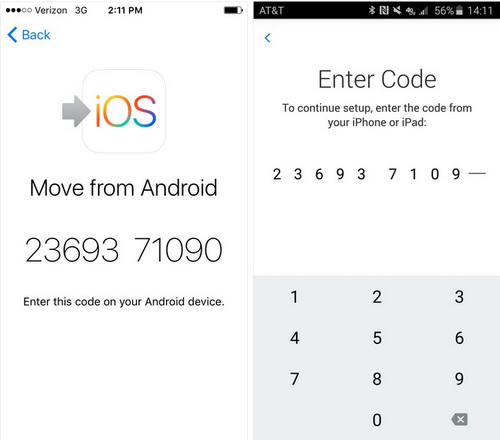 Move to iOS App Tips