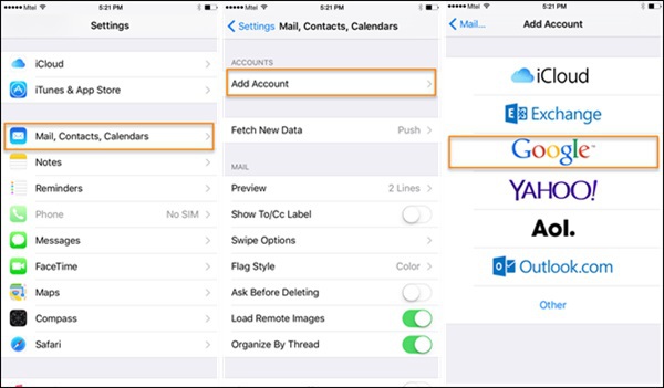 Gmail Contacts tutorial