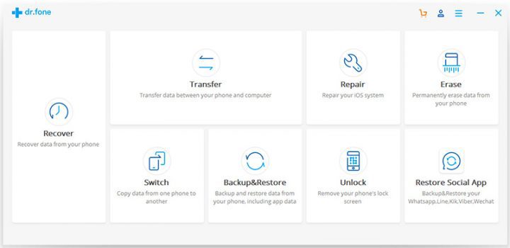 Wondershare drfone - switch tutorials