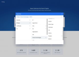 Spyse advanced search