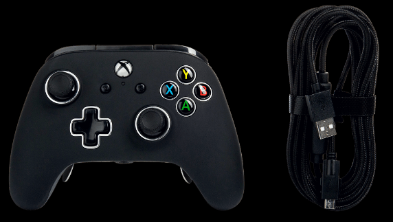PowerA Fusion Pro Wired Controller USB connection