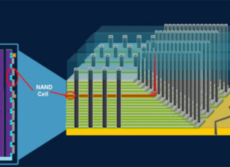 NAND Flash stacking technology