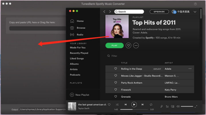 Import Spotify Tracks