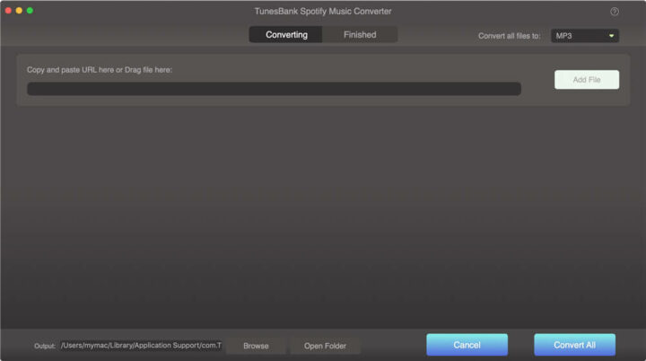 Run TunesBank Spotify Music Converter