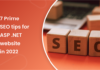 7 Prime SEO Tips for ASP.NET Websites