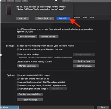 The firmware will be updated