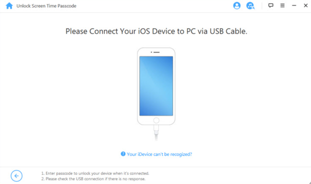 Connect your iPhone to the computer