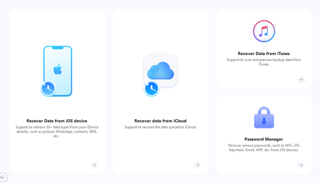 Wondershare Dr.fone data recovery for iPhone