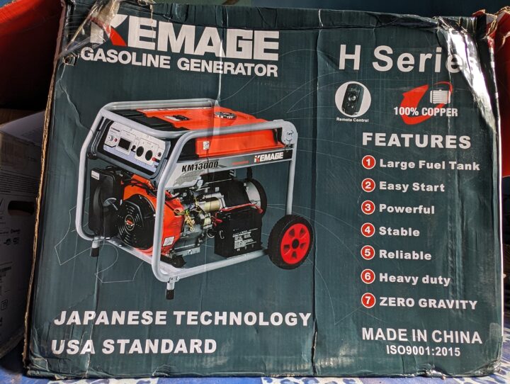Kemage KM13000 Generator Specs