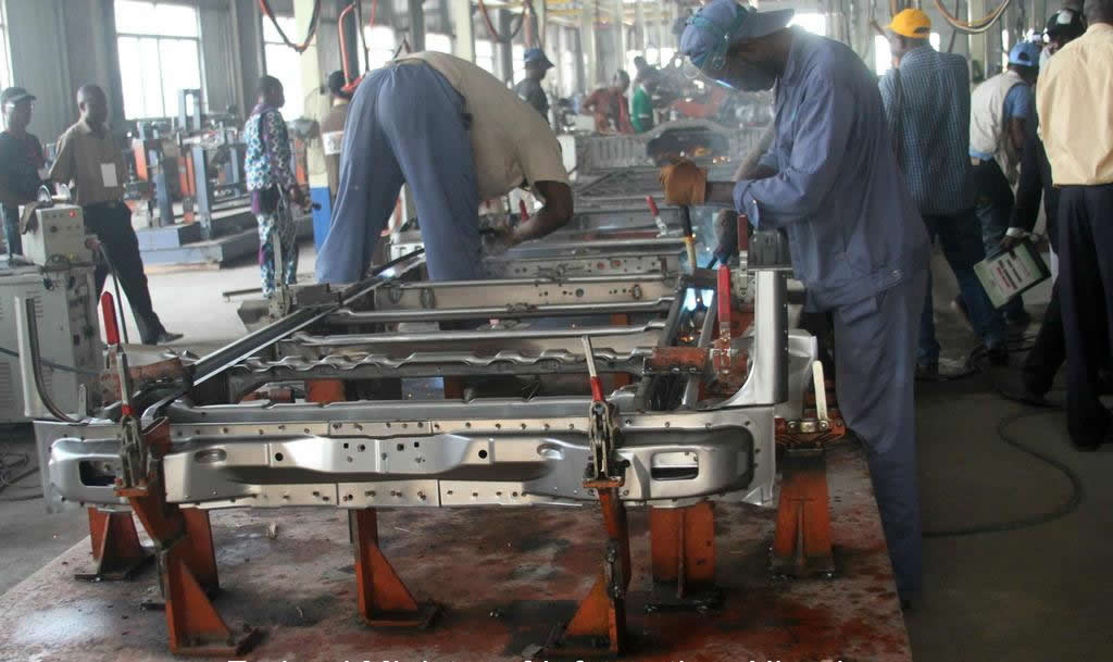 innoson vehicle auto plant's factory