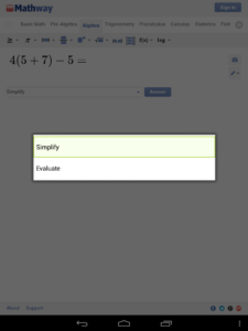 mathway algebra solver